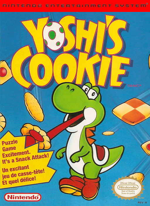 Yoshi's Cookie (Europe) (Virtual Console) box art
